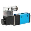 3V210 08 2 Position 5 Way Solenoid Valve PT1 4in 1.2MPa 170Psi Solenoid Valve IP65(DC24V)