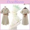 Authentisches Dr.stone Cosplay-Outfit Shi God Senkus Kostümset