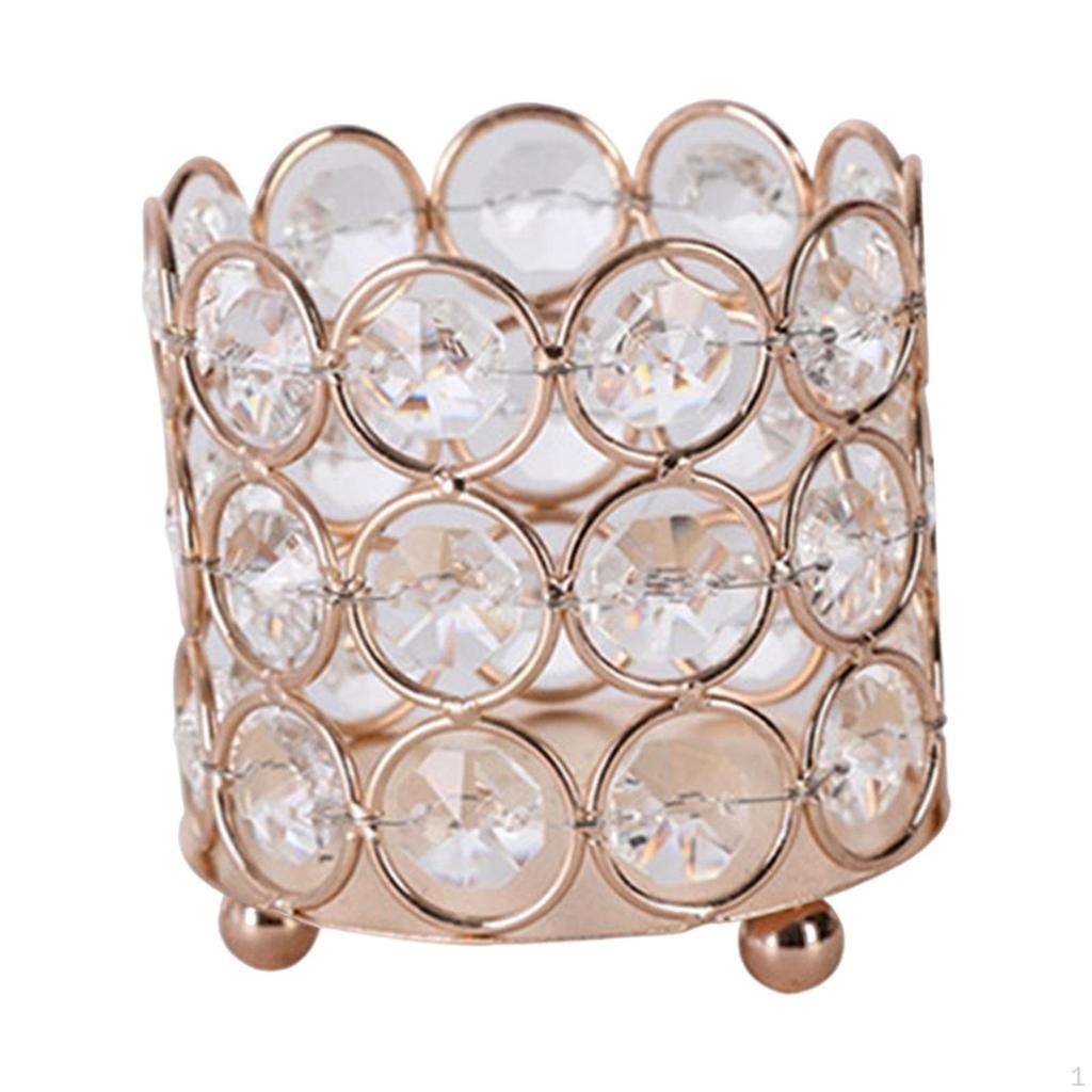 Candle Holder Cosmetics Brushes Storage Stationery Organizer European Style Makeup Brush for