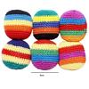 Footbag Set 6 Pack Handmade Juggling Balls  Coordination Training for Beginners
