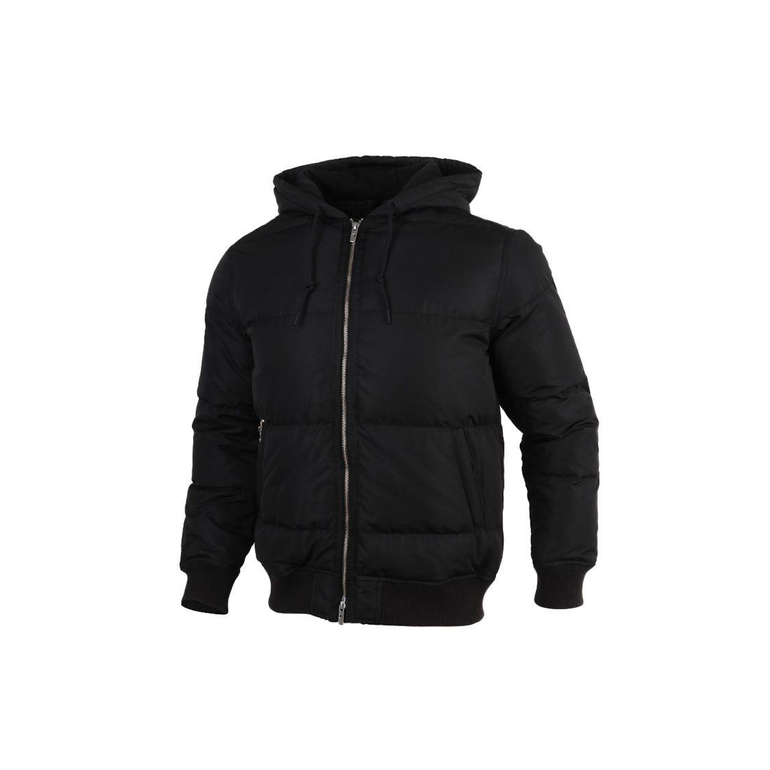 

Converse Сплошной цвет, спортивный ветрозащитный теплый пуховик, мужская верхняя одежда, черный 10019992-A03