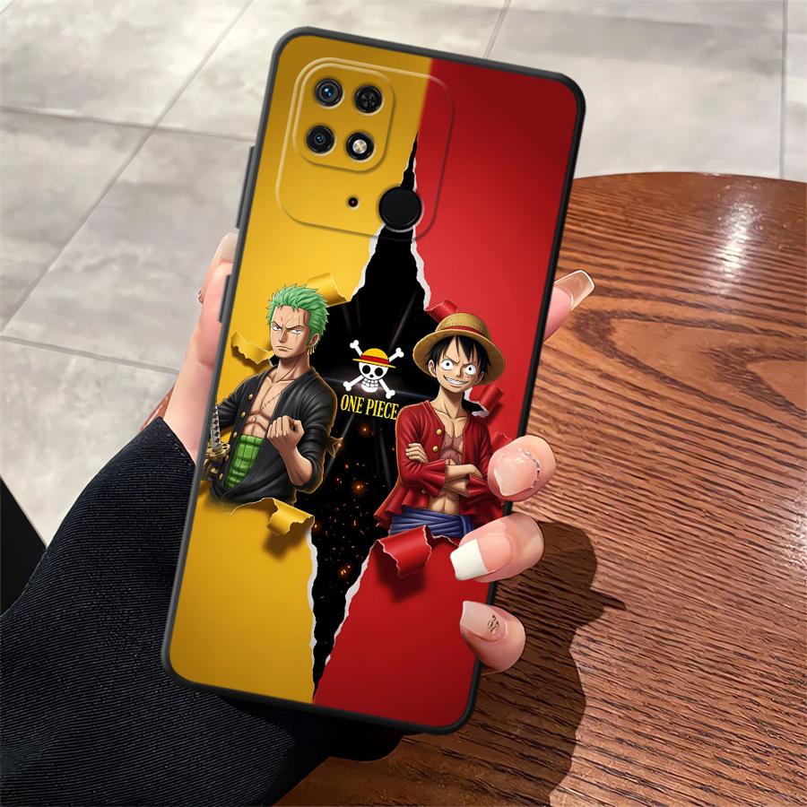 Case for Xiaomi Redmi 14C K40 K80 Pro 9 A3 A4 A5 12C A1 A2 Plus 10 13C Funda Phone Cover One Piece Fashion Luffy Zoro