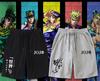 JOJO's Bizarre Adventure Anime-related Casual Shorts for Men Women - DIO, Jirogaki Jiro - Comfortable Sport Shorts Streetwear