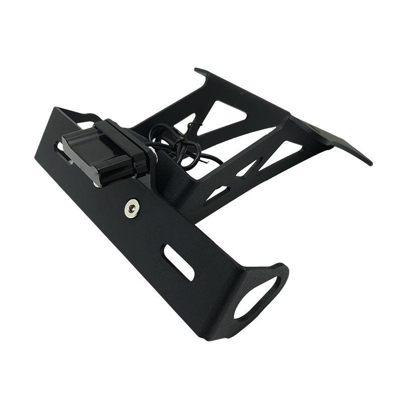 Motorcycle License Plate Holder Tail Light Bracket Tidy Fender Eliminator Fit For Yamaha YZF R3 R25 2014-2024 2023 2022 2021