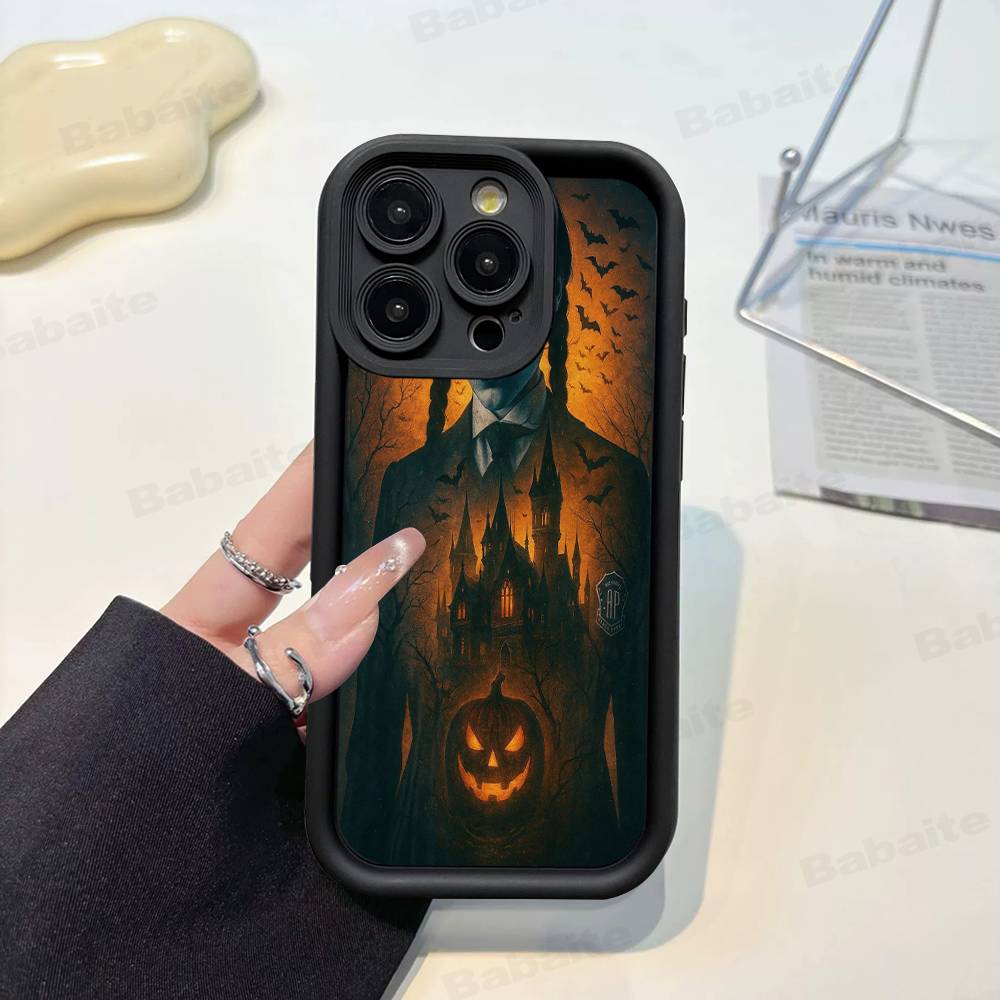 Cool Girl W-WednesdayS A-Addams TPU Phone Cover For Iphone 17 16 15 14 13 12 11 Pro Max Plus Case Cover