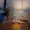 LED Fluorescent DIY Acrylic Message Board - Erasable and Luminous
