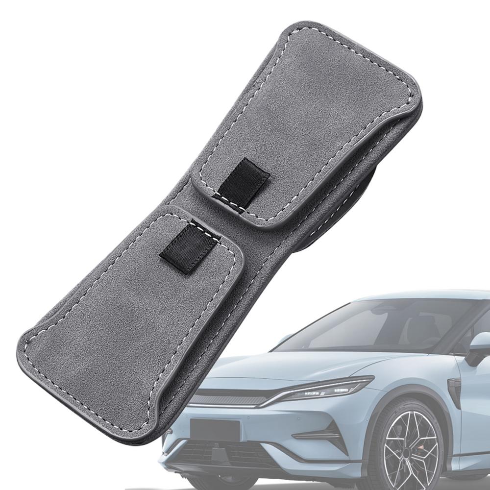 

Держатель для солнцезащитных очков с козырьком, держатель для солнцезащитных очков, прочный держатель для автомобильных солнцезащитных очков, двойной зажим, держатель для очков и зажим для билетной карточки серый