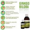 Ginkgo Biloba Extract Tincture Herbal Liquid Supplement Dietary New Life