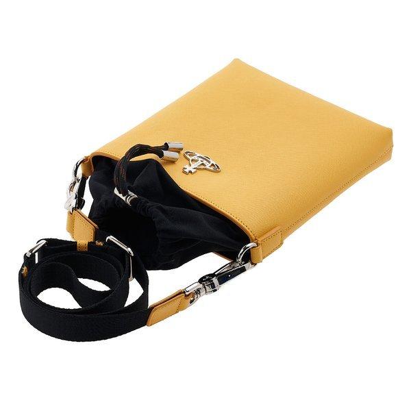 Vivienne Westwood Vivienne Westwood Saffiano Drawstring Crossbody Bag 52040037 L001n E401