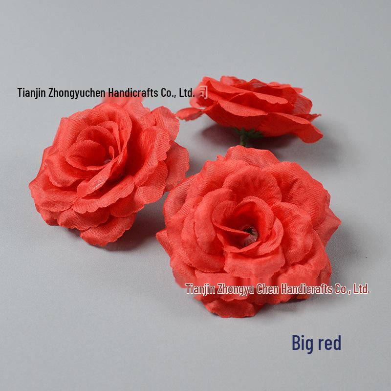 8CM Silk Rose Flowers for Wall, Box Projects, Scenery, Weddings, Flower Balls, and Ceiling Decor