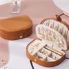 Practical Sturdy Leather Jewelry Container Drawers Home Accessory Portable Decoration for Collectors and Enthusiasts