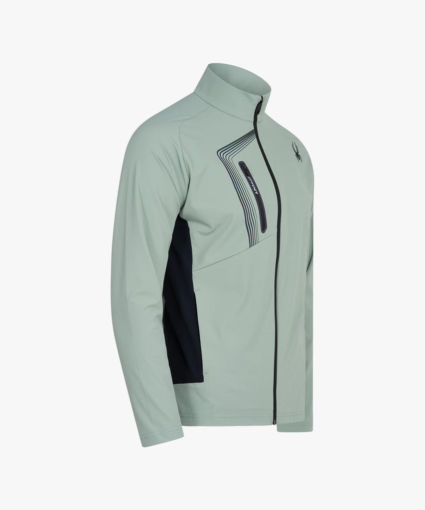 Spyder Men'S Performance Training Track Top Zip-Up Spkfcnft201Mlgn