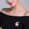 Korean Floral Pearl Brooch: Elegant Versatile Women's Cardigan Pin