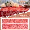Valentine's Day Decorations, Heart Lace Tablecloth, For Banquets, Engagements, Weddings, Home Dining Table