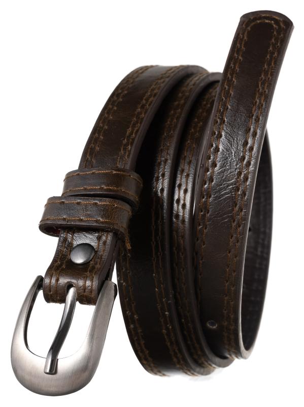 Women's PU Belt SBB-CV-1 BROWN 105