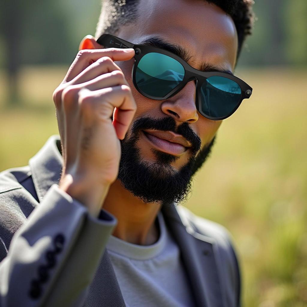 KI-Smart Glasses: HD-Kamera, Bluetooth, Anruferkennung & Übersetzung