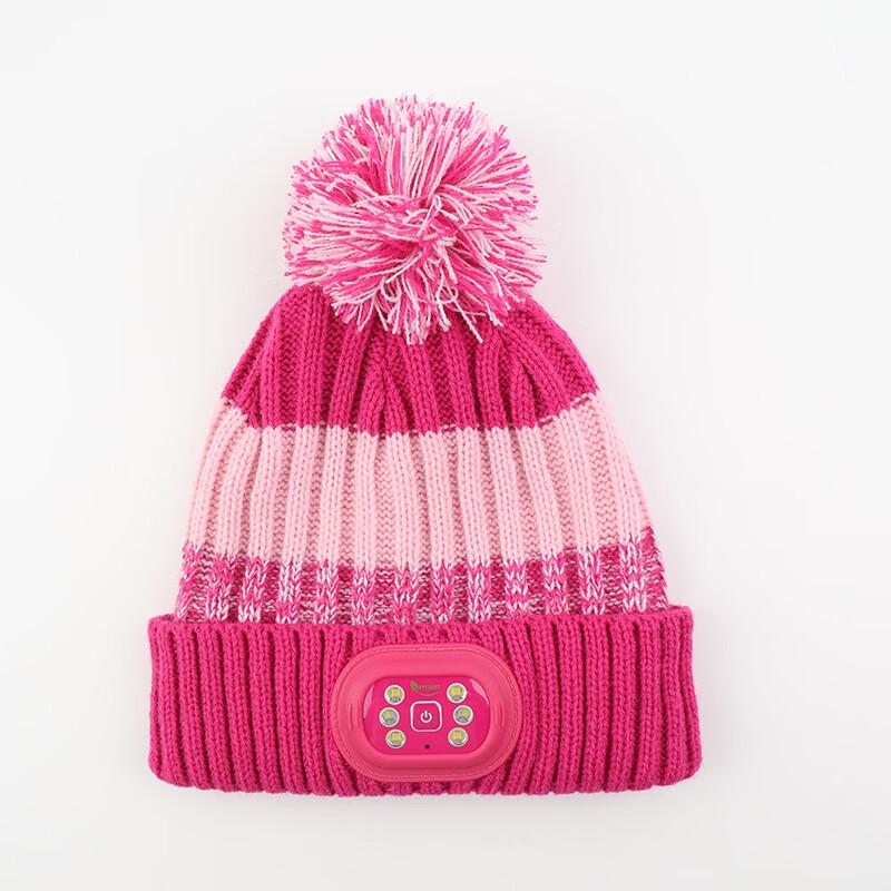 Children s LED Pom-Pom Beanie Hat