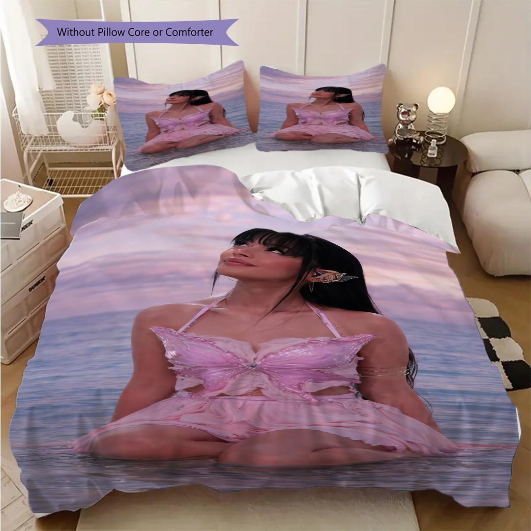 

Ayliva Pink Sweetheart Series bedding, duvet cover, pillowcase, home decoration, birthday gift (1 * duvet cover+2 * pillowcase, coreless) 135x200cm