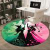 Witch Chair Mat Round Rug Office Carpet, Non Slip, Suitable for Living Rooms, Bedrooms,Decor1205921a