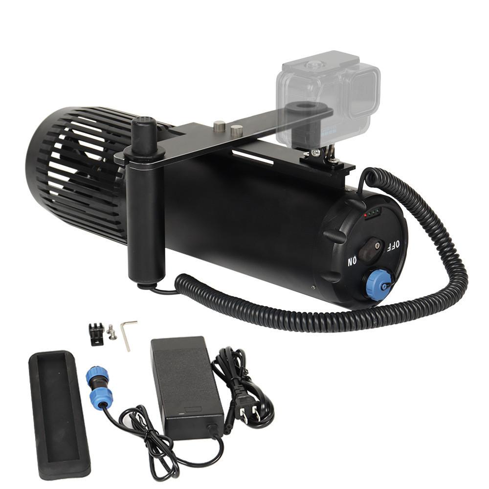 38 * 23 * 12cm SUP Paddle Thruster Electric Brushless Underwater Thruster Snorkeling Equipment Set