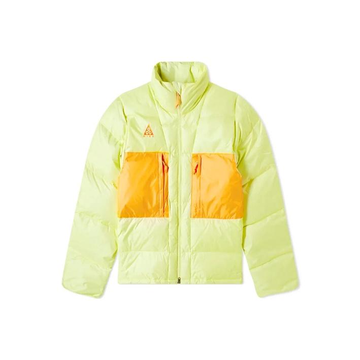 

Мужская куртка с воротником-стойкой Nike ACG Down Fill, желтая CD7660-335 M