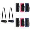 Silicone Travel Carrying Pouch with Carabiner Waterproof Wireless Speaker Case Adjustable Strap Portable for JBL Flip 6/Flip 5