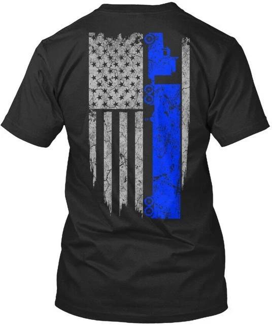 Trucker Usa Flag TTshirt Made in the USA Size S to 5XL S