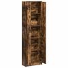 Smoked Oak Wardrobe 55 x 25 x 189 cm Engineered Wood