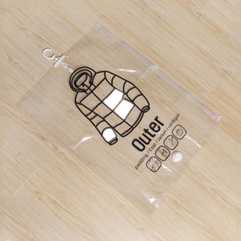 Clothes Compression Organizer Vacuum Storage Bag Organizer Cabinets Organizers For Room House Hanging Space Bags Handbag