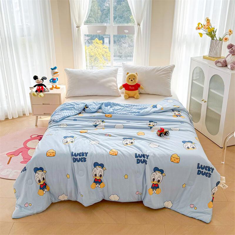 Cartoon Knitted Cotton Summer Quilt