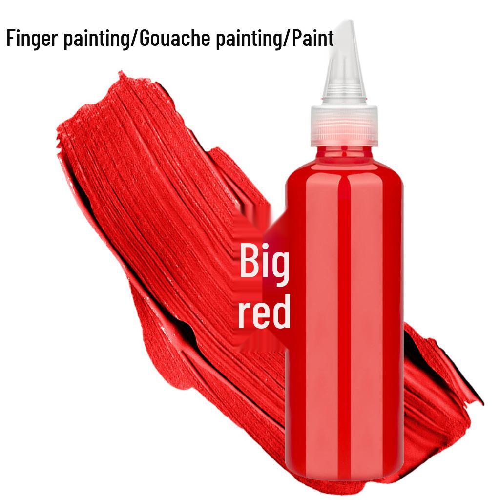 Set de Pintura de Dedos Lavable para Niños 100ml – Arte DIY Gouache Acrílico Acuarelas