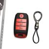 Leather Tpu Car Key Case Cover For Kia Sorento Sedona Picanto Soul Rio5 Ceed Sportage Cerato Optima K2 K3 K4 K5 Rio Shell Fob