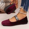 Flat Shoes, Single Shoes, Women's Shoes, Low-cut Shoes Devotion