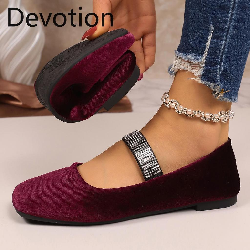 Flat Shoes, Single Shoes, Women's Shoes, Low-cut Shoes Devotion