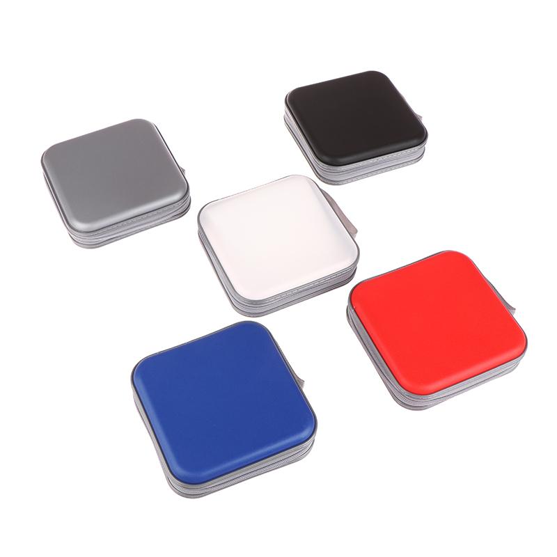 1Pc Cd Case Portable Waterproof Compression Cd Package 40 Disc Capacity For Home Office And Car Storage Cd Packing Box