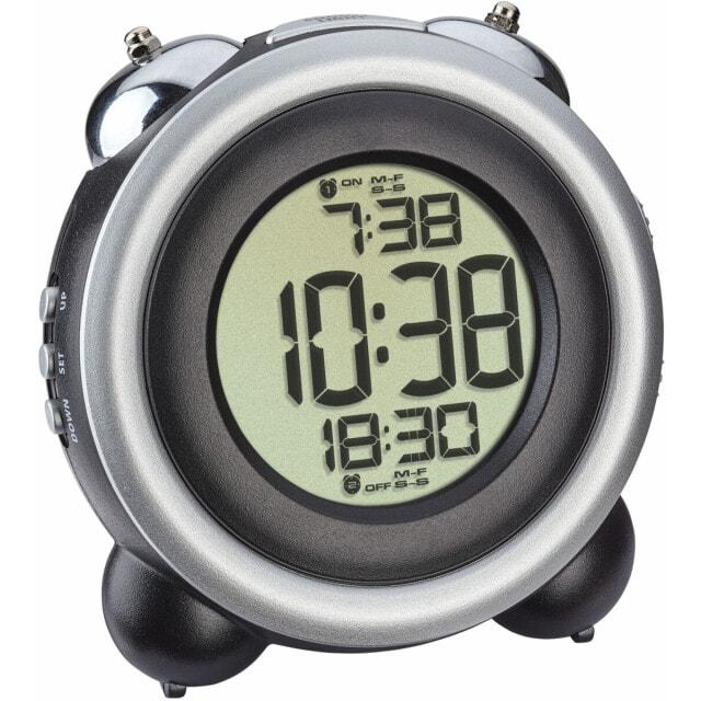 

TFA 60.2016.05 - Digital alarm clock - Black - Silver - Plastic - AAA - 1.5 V - 106 mm