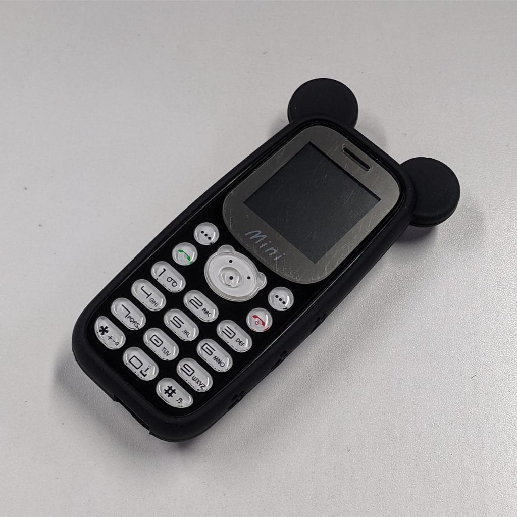 H21 Mini Cartoon Handy Kleiner Bär Stil 1,44 Zoll MTK GSM 2G Studentenhandy Billiges Feature-Handy Unterstützt Taschenlampe FM-Radio