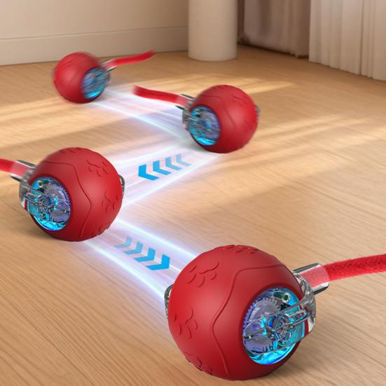 Interactive Cat Toy Ball Indoor Cats Intelligent Rolling Ball Automatically Changes Direction Fun Kitten Toy for Bored Indoor Cats Dogs Chasing