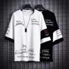 2026 Summer New Men's Casual Fashion Printed Round Neck Half Sleeve T-shirt
