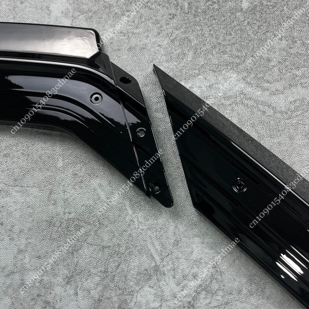 Front Bumper Splitter Lip 3Pcs for VW Polo MK5 MK6 Standard TSI TDI 2010-2021 Tuning Body Kit Guard Gloss Black UV Coat Spoiler