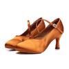 Tango Salsa Latin Dance Shoes for Girls Women Ballroom Dance Paty Social Dancing Shoes High Heel 7cm