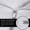 3/4Pcs Durable Mesh Delicates Laundry Wash Bag Coarse Net Clothing Organizer  Washing Machines