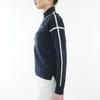 New Balance Golf Crew Neck Knit and 0 (Stretchy Warm) / Women's / 012-4274502 121_Navy [S]