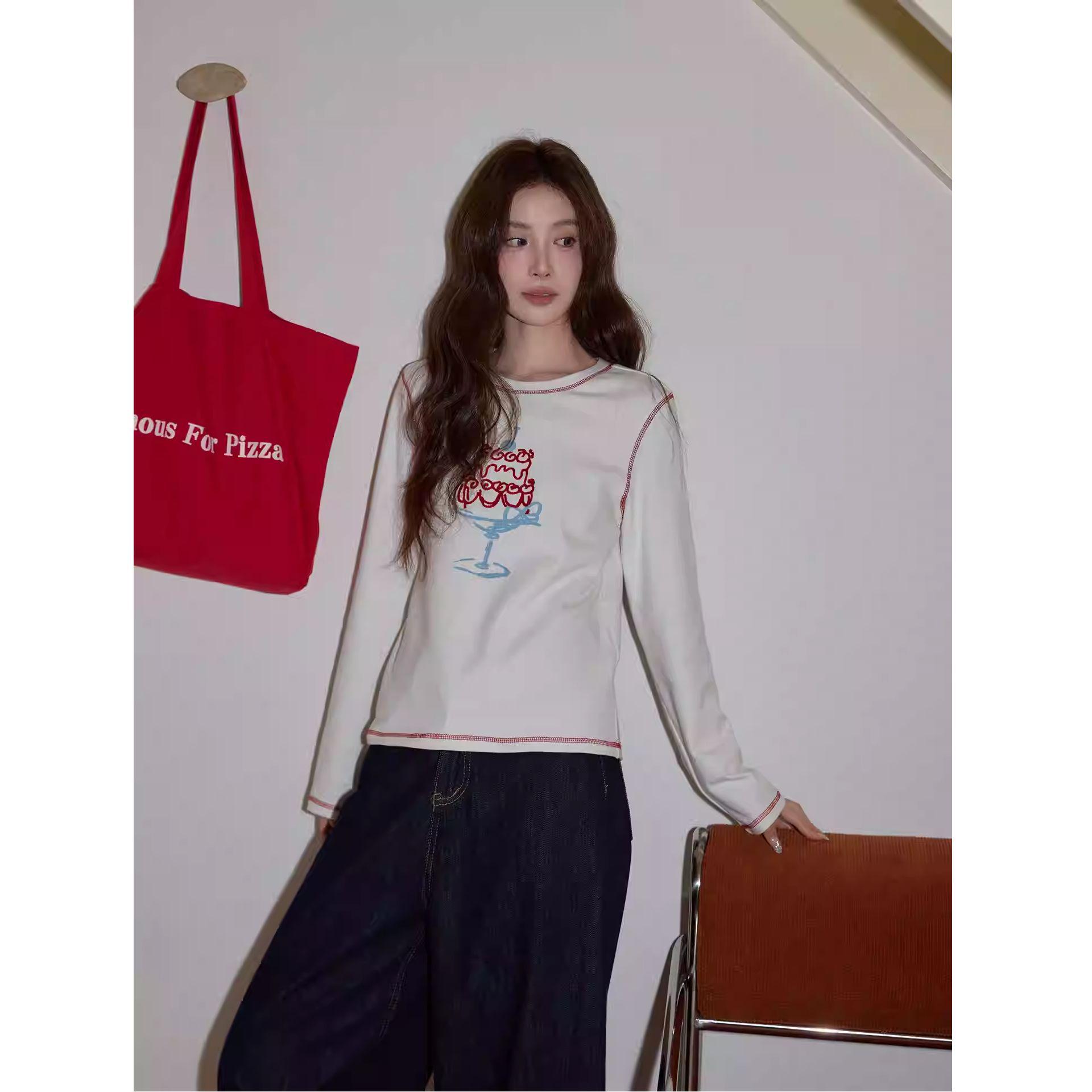 Brushed Women s Long Sleeve Winter White Top - Regular Fit, Casual Base Layer, Wear Alone or as Outer Layer Small белый