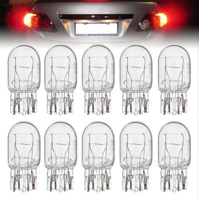10PCS Signal Lights Clear Glass DRL Running Lights Turn Stop Signal Brake Tail Light Bulbs T20 7443/7440 Signal Lamp Accessories
