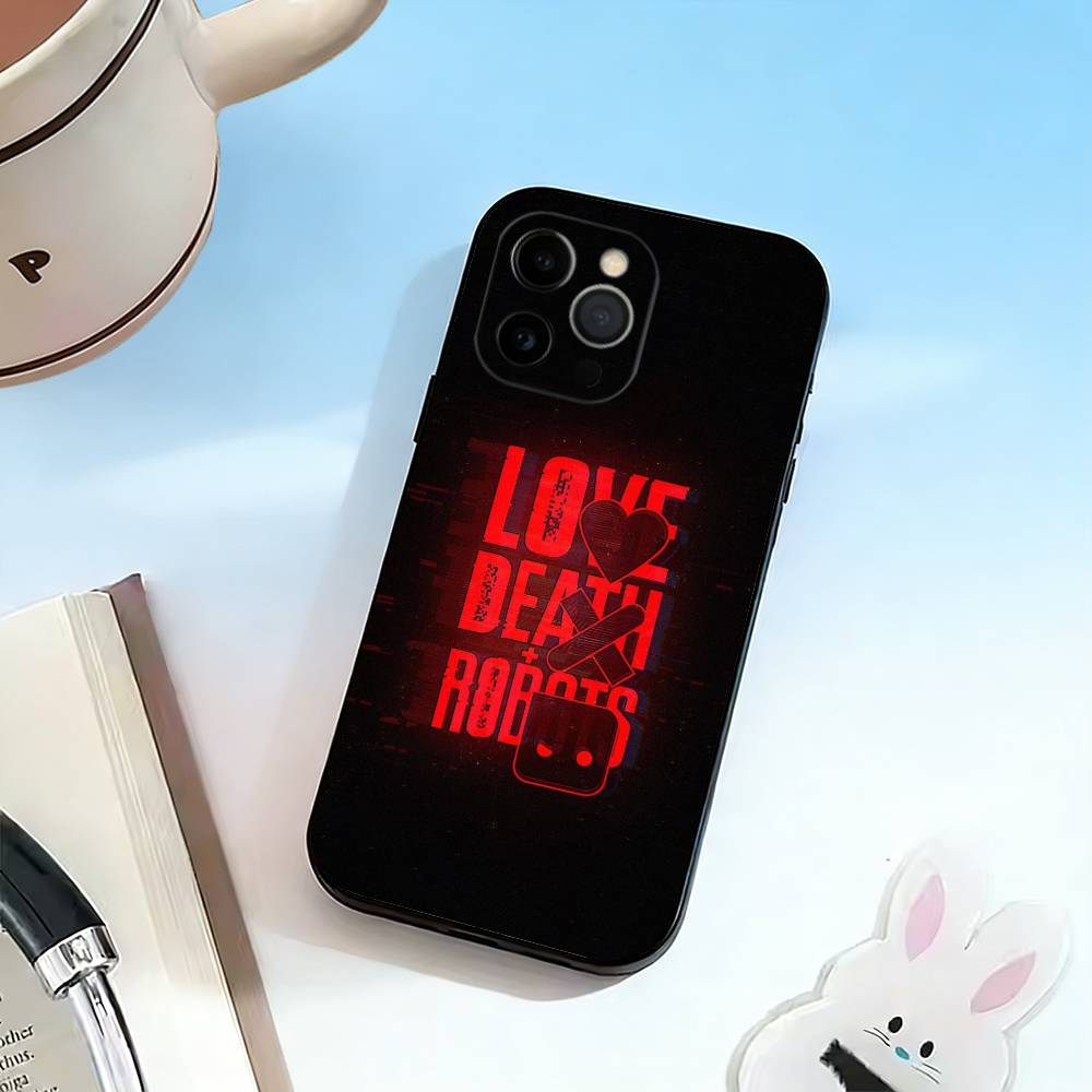 Love, Death & Robots  Phone Case For iPhone 17, 16,15,14,13,12,11 Plus,Pro Max, Others Soft Black Cover