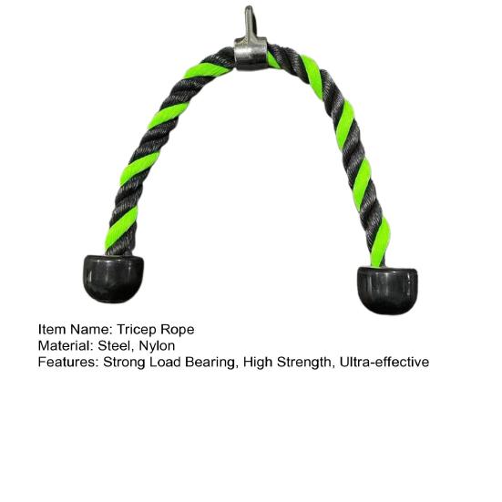 Trizepsseil Hochfest Geflochten Stark Belastbar mit Enden Ultra-effektiv Bodybuilding Strapazierfähig