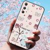 For Samsung Galaxy A16 5G 4G Cases 3D Relief Soft Silicone Cover Retro Embossed for Galaxy S24 FE  Plus S 24 Phone 3D Soft Cases
