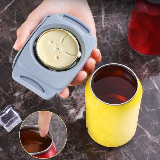 Dosenöffner für Soda- und Bierdosen mit glattem KantenSchneider Edelstahlklinge Universell passend für Standarddosen Unverzichtbares Küchen- und Partywerkzeug
