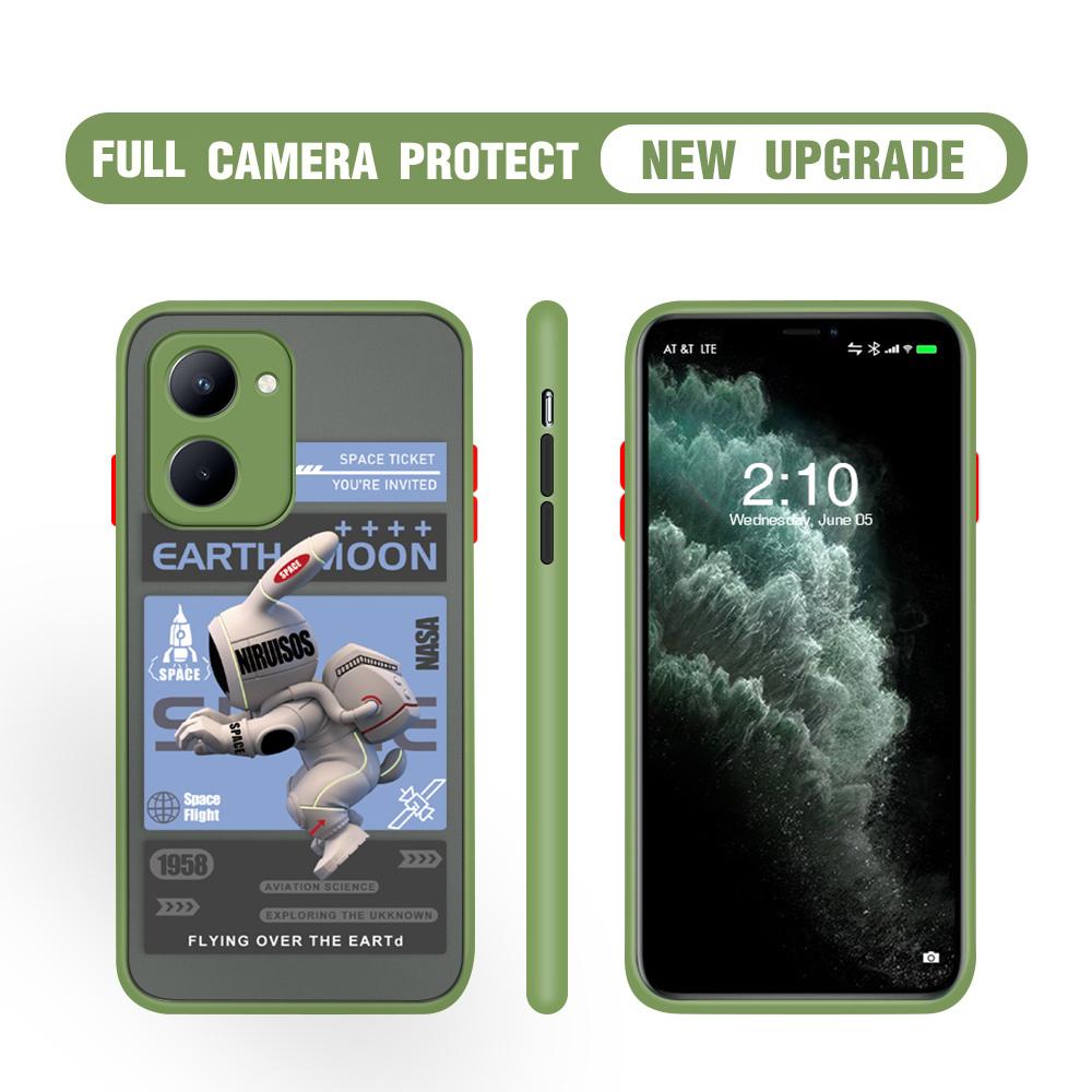 

Чехол-рюкзак с астронавтом для телефона Infinix iPhone 14 13 12 11 Pro Max Samsung Galaxy S20 FE A52 S23, тонкий матовый чехол для защиты объектива Infinix Zero 5G 2023